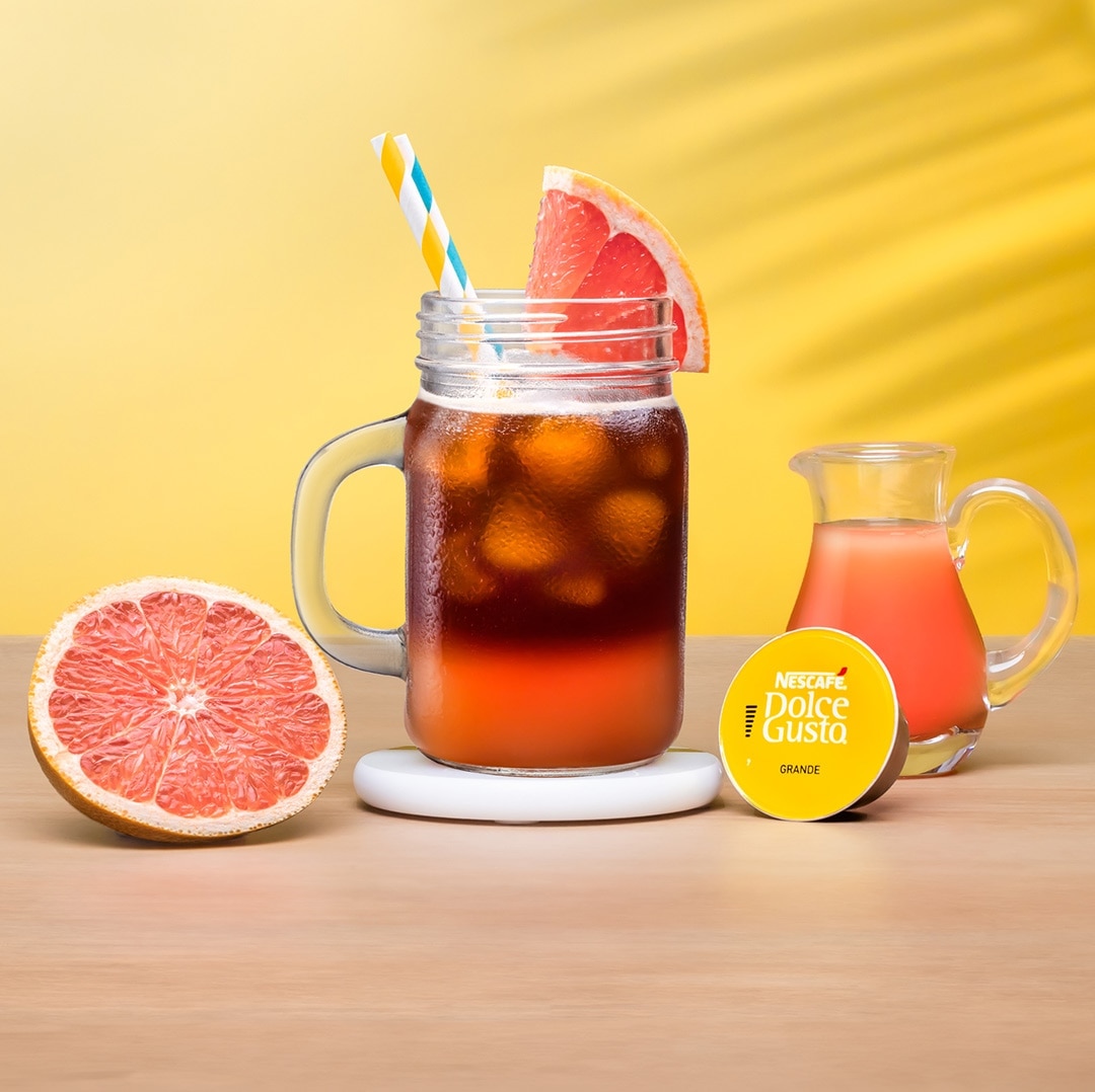 Recette Iced Grapefruit Grande Coffee Nescafe Dolce Gusto